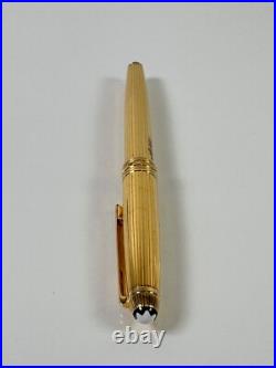 Montblanc Meisterstück Solitaire Vermeil (Sterling Silver) Rollerball Pen