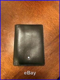 Montblanc Meisterstuck Sterling Silver (925) Mini Pen & Credit Card Wallet Set