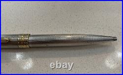 Montblanc Meisterstuck Sterling Silver Barley Ballpoint Pen W. GERMANY