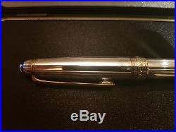 Montblanc Meisterstuck Sterling Silver Solitaire Fountain pen pencil ballpoint