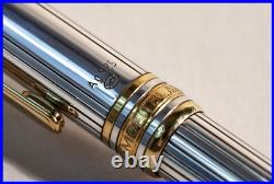 Montblanc Mozart 116 Pocket Size Ballpoint Pen 925 Sterling Silver Masterpiece