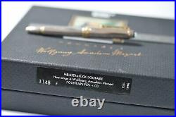 Montblanc Mozart solitaire fountain pen Sterling Silver 1148