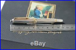 Montblanc Mozart solitaire silver fountain pen Sterling Silver 1148