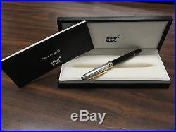 Montblanc SOLITAIRE Doue STERLING SILVER Rollerball Pen (. 925) $850 Retail