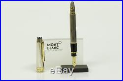 Montblanc Solitaire 925er Sterling Silver Mozart No. 1148 Fountain Pen NEW + BOX