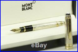 Montblanc Solitaire 925er Sterling Silver Mozart No. 1148 Fountain Pen NEW + BOX