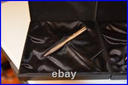 Montblanc Solitaire Ballpoint Pen & Pencil 164SP 165SP Sterling Silver Pinstripe