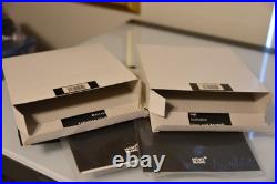 Montblanc Solitaire Ballpoint Pen & Pencil 164SP 165SP Sterling Silver Pinstripe