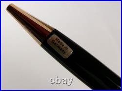 Montblanc Solitaire Doue 1641 Ballpoint Pen Sterling Silver 925 Cap Name Carved