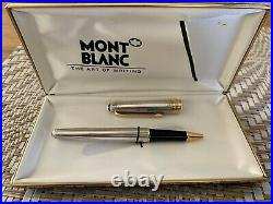 Montblanc Solitaire Silver Pinstripe Rollerball