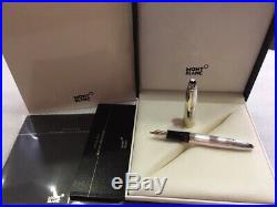 Montblanc Solitaire Sterling Silver 1468 Legrand Fountain Pen (bb) Nib
