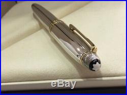 Montblanc Solitaire Sterling Silver 1468 Legrand Fountain Pen (bb) Nib