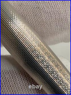 Montblanc Solitaire Sterling Silver 925 Barley 164 Ballpoint Pen Used