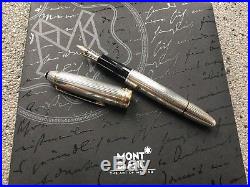 Montblanc Solitaire Sterling Silver Pinstripe 146 Legrand Fountain Pen