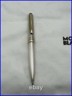 Montblanc Solitaire Sterling Silver Pinstripe, 164 Ballpoint Pen-VG condition