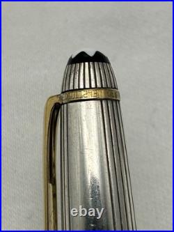 Montblanc Solitaire Sterling Silver Pinstripe, 164 Ballpoint Pen-VG condition