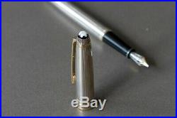 Montblanc Sterling Silver Meisterstuck Fountain Pen