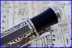 Montblanc Writers Limited Edition Sterling Silver Marcel Proust Ballpoint Pen