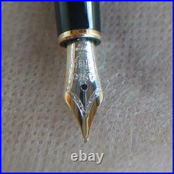Montblanc fountain pen Meisterstuck Solitaire 1448 Sterling Silver Nib18K/M