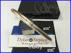 Montblanc meisterstuck solitaire legrand 162 sterling silver rollerball pen