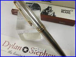 Montblanc meisterstuck solitaire sterling silver classique 164 ballpoint pen