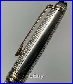 Montblanc meisterstuck solitaire sterling silver classique 164 ballpoint pen