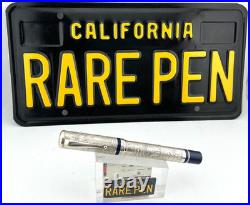 Montegrappa 1849 E W GOLD RUSH Sterling Silver Fountain Pen 18K M NEW Year2004