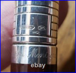 Montegrappa 1912 Espressione Duetto Brown Sterling Silver 925 Ballpoint Pen