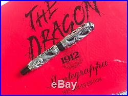 Montegrappa 1995 Limited Edition The Dragon Fountain Pen, Nib M