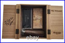 Montegrappa Alchemist Sterling Silver Fountain Pen 18k Gold Nib Limited Ed $7300