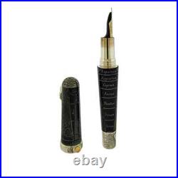 Montegrappa Alchemist Sterling Silver Fountain Pen 18k Gold Nib Limited Ed $7300