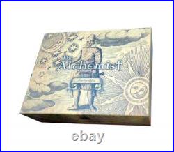 Montegrappa Alchemist Sterling Silver Fountain Pen 18k Gold Nib Limited Ed $7300