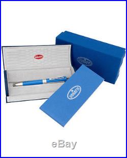 Montegrappa Bugatti Pur Sang DT Ball Point Luxury Pen Sterling Silver ISBDNBAB