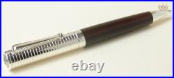 Montegrappa Espressione Duetto Brown With Sterling Silver Ball Point Pen Superb