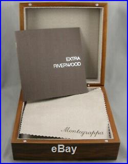 Montegrappa Extra Riverwood Ltd Ed Sterling Silver Rollerball Pen Italy 51/100