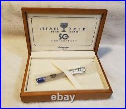 Montegrappa Israel 50th Anniversary New Rollerball withoriginal wooden box 73/500