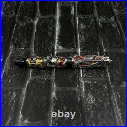 Montegrappa Limited Edition Chaos Sterling Silver 18K Fountain Pen