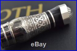 Montegrappa Limited Edition Thoth Sterling Silver Rollerball Pen Low Number #003