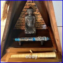 Montegrappa Luxor Blue Nile LE #585/1912 Sterling Silver & 18K Gold Pen