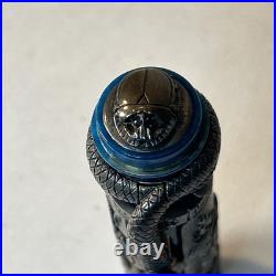 Montegrappa Luxor Blue Nile LE #585/1912 Sterling Silver & 18K Gold Pen