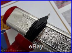 Montegrappa Marostica Limited Edition Fountain Pen 925 Sterling Silver 530 F