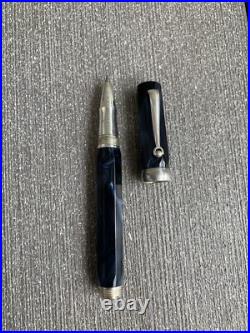 Montegrappa Mediterranean Blue Fountain Pen Sterling Silver Molina Guild