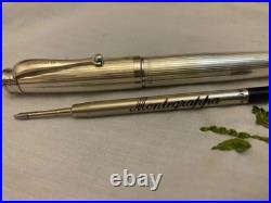 Montegrappa Memoria Stripes 925 Sterling Silver Rolleball pen