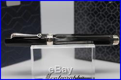 Montegrappa Micra Charcoal Ballpoint Pen Sterling Silver