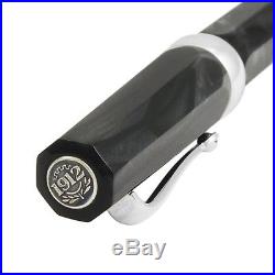 Montegrappa Micra Sterling Silver Charcoal Ballpoint Pen Ismcrbac