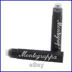 Montegrappa Micra Sterling Silver Red Medium Fountain Pen Ismcr3ar