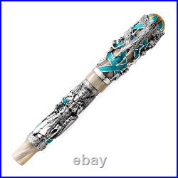 Montegrappa My Guardian Angel Sterling Silver Fountain Pen ISCUA2SW New In Box Montegrappa My Guardian Angel Sterling Silver Fountain Pen ISCUA2SW New In Box