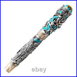 Montegrappa My Guardian Angel Sterling Silver Fountain Pen ISCUA2SW New In Box