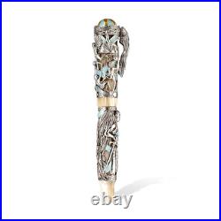 Montegrappa My Guardian Angel Sterling Silver Fountain Pen ISCUA2SW New In Box