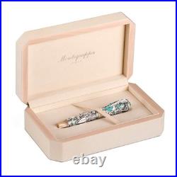 Montegrappa My Guardian Angel Sterling Silver Fountain Pen ISCUA2SW New In Box
